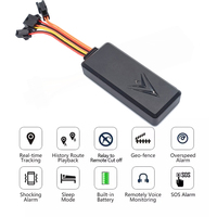 Traceur GPS intelligent 4G LTE pour voiture avec microphone de surveillance vocale SOS, 8 câbles d'alimentation et fonction d'arrêt moteur