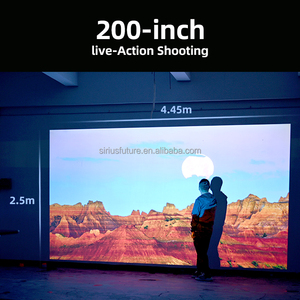 Proyector 4K LCD para Cine en Casa, 2050 ANSI Full HD, Altavoz Inalámbrico HIFI, Películas, Profesional, Google GTV, Fútbol, Smart TV U001 - Product Image 2
