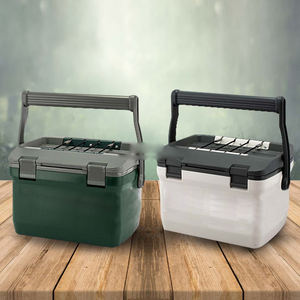 ถังตกปลาเก็บความเย็นแบบพกพาความจุสูงพิเศษใช้เก็บอุณหภูมิได้ - Product Image 3