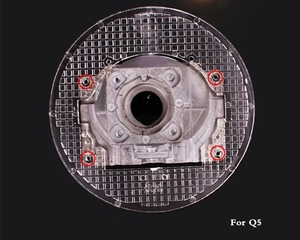 Xmxcql kvisée Auto — support de phare automobile, universel en plastique, adaptateur, réfit du phare, objectif de projecteur led pour <span class=keywords><strong>Hella</strong></span> 3R G5 - Product Image 6