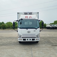 Camioneta Refrigerada FAW Tiger VH Mini, Camión Frigorífico Ligero 4x2 para Alimentos Frescos
