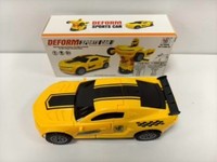 Coche Robot Deformable Seguro, Duradero y Ecológico con Sistema de Autodeformación, Coche de Carreras Educativo STEM para Niños