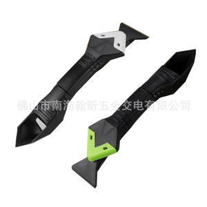Silicone Trowel Scraper 3 In 1 Plastic Handle Ergonomic Grip Cornered Blade For Sealant Filling And Smoothing Tasks - Product Image 2