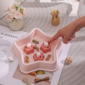 Bol de nourrissage lent pour animaux de compagnie Youcheng, en plastique, anti-étouffement, antidérapant, pour chien et chat, rose, bleu, vert - Product Image 4