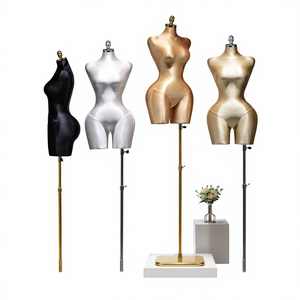 หุ่นโชว์เสื้อผ้าครึ่งตัวพลาสติก BBL สำหรับร้านขายเสื้อผ้าสไตล์ยุโรปและอเมริกา  แบบตั้งโชว์สำหรับชุดชั้นในผู้หญิง ไซส์ใหญ่ - Product Image 2