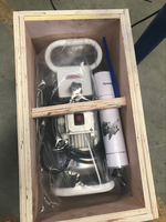 Machine à chanfreiner manuelle électrique portable PBM-15 de haute qualité pour rainurer les bords des plaques en acier inoxydable, alliage d'aluminium et PVC