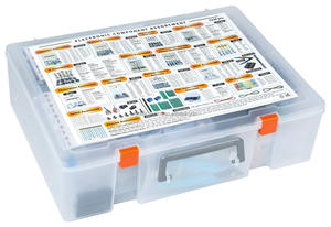 Bộ hộp phân loại linh kiện điện tử 5228 cái tụ điện + bóng bán dẫn + điốt + ICS + cuộn cảm + Bộ điều chỉnh + Chậu trang trí + Đèn Led - Product Image 2