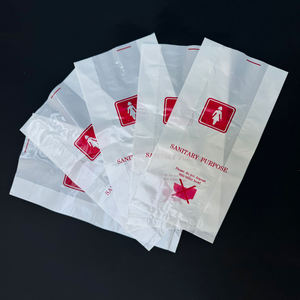 Usine de gros LDPE haute barrière sac de serviettes hygiéniques pour les femmes sac en plastique pour les commodités de l'hôtel - Product Image 3