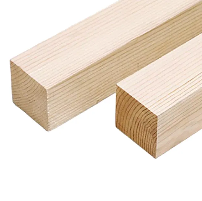 Building square slats pine wood slats small wooden slats radiata pine square board specifications complete factory wholesale