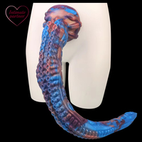 Dildo à longues tentacules de 25,19 pouces, Dildos anaux monstres, ventouse puissante, stimulateur anal et vaginal, jouets sexuels en silicone
