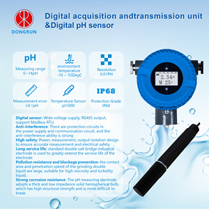 Chống cháy nổ hai dây PH Transmitter 4-20mA đầu ra 0.0-14.0 pH phạm vi 0 ~ 100 phạm vi nhiệt độ cho khu vực nguy hiểm Hart - Product Image 2