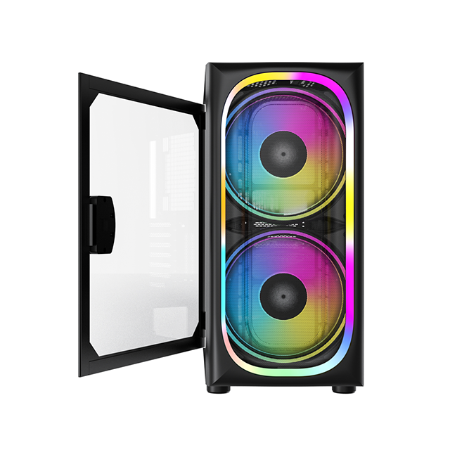 NEW Mini-ITX/Micro ATX/ATX/E-ATX Gamer Gaming Computer Pc case With Rgb Fan