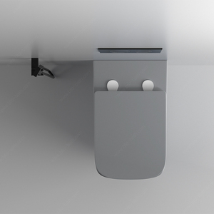 BTO Vente en gros articles sanitaires de luxe europe sans rebord couleur gris mat peu encombrant sanitario <span class=keywords><strong>WC</strong></span> suspendus muraux cuvette commode - Product Image 2