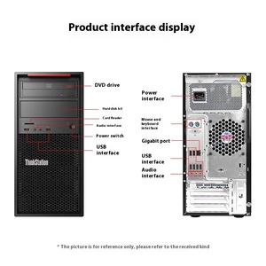 PC Lenovo Xeon W-2223 8G DDR4 1TB Dos 625W Máy Trạm Máy Tính Máy tính để bàn thinkstation p520c trạm làm việc PC - Product Image 4
