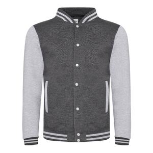 Veste de baseball varsity en laine personnalisée pour homme - Manches noires/grises/jaunes/rouges - 100% laine coupe-vent et séchage rapide - Product Image 4