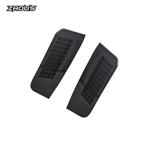 Cache de sortie <span class=keywords><strong>d</strong></span>'<span class=keywords><strong>air</strong></span> latérale pour pare-chocs avant en ABS ZHOUS Design pour Land Rover New Defender L663, accessoires extérieurs - Product Image 3