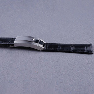 Correa de Reloj de Cuero de Lujo de 20 mm, Duradera, para Rolexx <span class=keywords><strong>Daytona</strong></span>, con Cierre Desplegable, Venta al por Mayor - Product Image 6