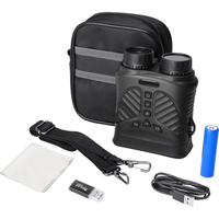 Binoculares de Visión Nocturna Infrarroja Digitales Negros DT39 con Pantalla de 3.0'' y Zoom Digital 8X, Telescopio de Caza, Regalos para Hombres Adultos
