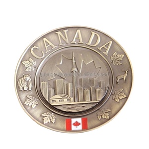Plaques en métal décoratives, souvenirs de tourisme, <span class=keywords><strong>Canada</strong></span>, vintage, <span class=keywords><strong>souvenir</strong></span> - Product Image 5