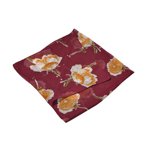 Léger polyester <span class=keywords><strong>fleur</strong></span> foulard hijab personnalisé impression de tissu numérique écharpe - Product Image 2