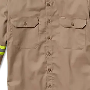 <span class=keywords><strong>Ropa</strong></span> DE TRABAJO personalizada Camisas de manga larga transpirables para hombres Camisa DE TRABAJO <span class=keywords><strong>Ropa</strong></span> de trabajo de construcción - Product Image 5