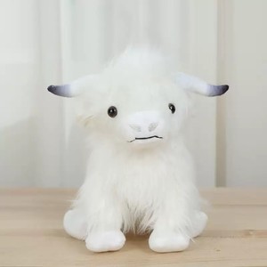 Juguete de Peluche de Vaca de las Tierras Altas Escocesas, de Algodón PP, 31cm-50cm, Vaca de Pelo Largo, Regalo de Cumpleaños para Niños - Product Image 2