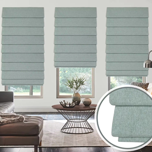 Châu Âu tùy chỉnh Shades mềm vải của nhãn hiệu rèm cuốn rèm cửa phòng khách của cửa sổ - Product Image 2