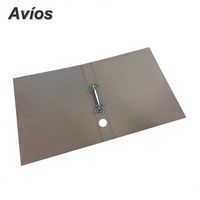 Carpeta de Anillas Personalizada de Papel Kraft, Carpeta de Anillas con Anillas en O Ecológica para Documentos