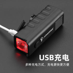 Luz Delantera LED para Bicicleta Johorse, 300 mAh, Batería, ABS, Impermeable, con Correas para Ciclismo al Aire Libre - Product Image 4