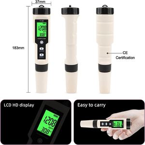 Produits du marché <span class=keywords><strong>de</strong></span> Yiwu hydroponique ménage piscine à boire Aquarium stylo <span class=keywords><strong>de</strong></span> haute précision <span class=keywords><strong>PH</strong></span>/ORP/température 4 en 1 <span class=keywords><strong>testeur</strong></span> <span class=keywords><strong>de</strong></span> stylo <span class=keywords><strong>de</strong></span> Test - Product Image 4