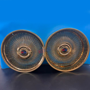 ล้อแม็กซ์ KELUN สีโรสโกลด์ ขนาด 24 นิ้ว 5x114.3 ขอบ 22/24 นิ้ว แบบ Knock off สีทอง ขอบ 26 นิ้ว สีโรสโกลด์ - Product Image 1