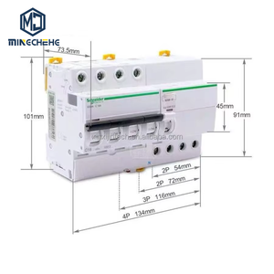 เบรกเกอร์วงจรขนาดเล็ก 100% ยี่ห้อ Schnei Der รุ่น IC65N 1P 2P 3P 4P B1A IC65H 1P B1A IC65L 1P C1A IC65L 2P D1A RCA ARA - Product Image 1