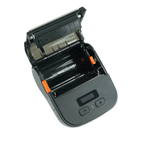 Printer Label Portabel 3'' Printer Thermal Bluetooth Mobile untuk Struk