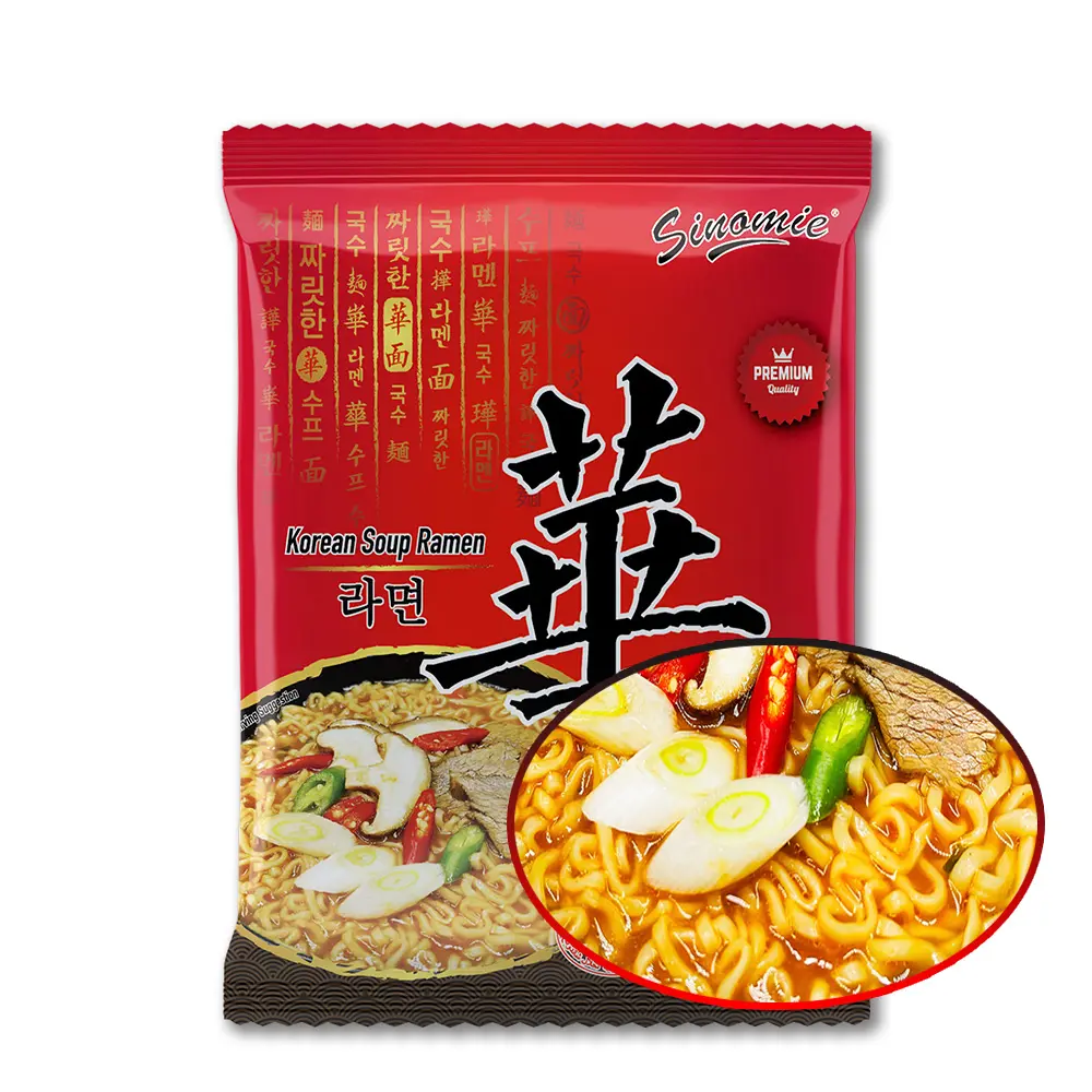 Beste Kwaliteit Fcl Groothandel Noodle Koreaanse Ramen Hwa Merk Koreaanse Halal Quick Koken Sopa Ramen Coreano Instant Noedels