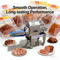 Machine à trancher la viande automatique, tranches efficaces et uniformes pour la transformation alimentaire