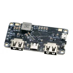 IP5328P Dual USB 18650 <b>Battery</b> <b>Charger</b> Treasure Tpye-c 3.7V to 5V 9V <b>12V</b> Step up Fast Quick <b>Charger</b> Circuit Board QC2.0 QC3.0 - Product Image 1