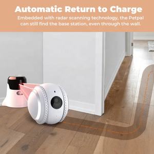 पालतू साथी रोबोट बिल्ली खिलौने स्मार्ट ऐप नियंत्रण इंटरैक्टिव वीडियो और कुत्तों के लिए मजेदार सिलिकॉन और रबर डिजाइन - Product Image 4