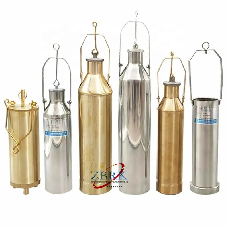 Échantillons d'huile en laiton ou en acier inoxydable 1000ml/500ML/300ML en option intégré/processus complet/échantillons de fond