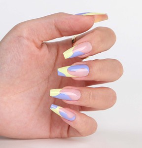 Senboma-<span class=keywords><strong>uñas</strong></span> postizas acrílicas para salón de belleza, Gel suave de lujo, bailarina, Productos Profesionales - Product Image 2