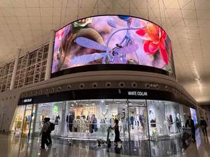 P2.5 P4 P5 LEDソフトモジュールフレキシブルフルカラーデジタルLEDディスプレイ湾曲折りたたみパネル特殊形状サイネージ用 - Product Image 6