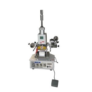 H-TC129C Automatic Gilding Machines 220V Letterpress New Used Pneumatic Name Card Hot Stamping Heat Transfers Paper Printer - Product Image 5