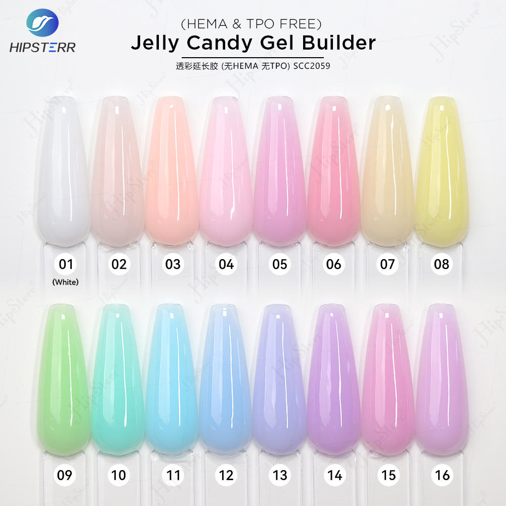 เจลลี่แคนดี้ เจลบิวเดอร์ (ปราศจาก HEMA และ TPO)