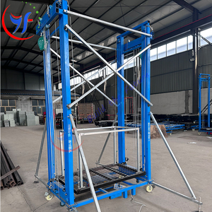 Échafaudage mobile électrique automoteur en gros échafaudage de levage portable et pliable en acier pour électricien - Product Image 1
