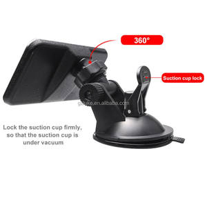 자동차 인테리어 관찰을위한 새로운 어린이 사각형 모양 ABS + 유리 블랙 유니버설 피팅 백미러 - Product Image 5