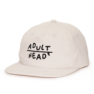 Gorras de Pana de 5 Paneles con Logotipo Bordado Personalizado, Gorras Snapback Sin Estructura - Product Image 1