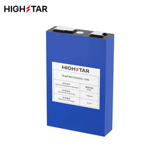 HIGHSTAR Bán Chạy Pin Lifepo4 Pin Hình Lăng Trụ Hệ Thống Năng Lượng Mặt Trời 50ah 3.2V Lifep04 Pin Hình Lăng Trụ Lifepo4