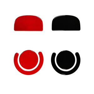 Pies de patines de ratón para <span class=keywords><strong>Logitech</strong></span> GPW 2 Gen G Pro X Patines de ratón de vidrio templado superligero Pies deslizantes con borde curvo - Product Image 2