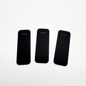 Couvre-embouts en PVC noir pour luminaires, avec installation par ruban adhésif ou vis - Product Image 4