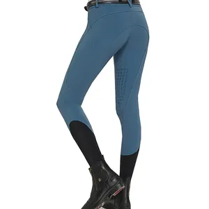 Wholesale Equestrian Clothing Pants Jodphurs Horse Riding Tights Leggings Silicone Equestrian Breeches For Women