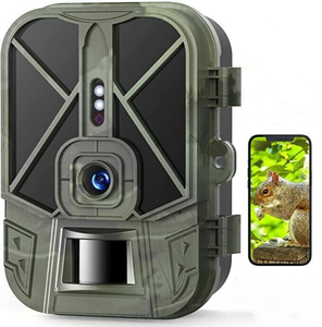 Caméra de surveillance extérieure 50MP 4K HD Vision nocturne Piège de chasse Déclenchement par induction infrarouge Photo Vidéo Étanche Caméra de surveillance de la faune - Product Image 1